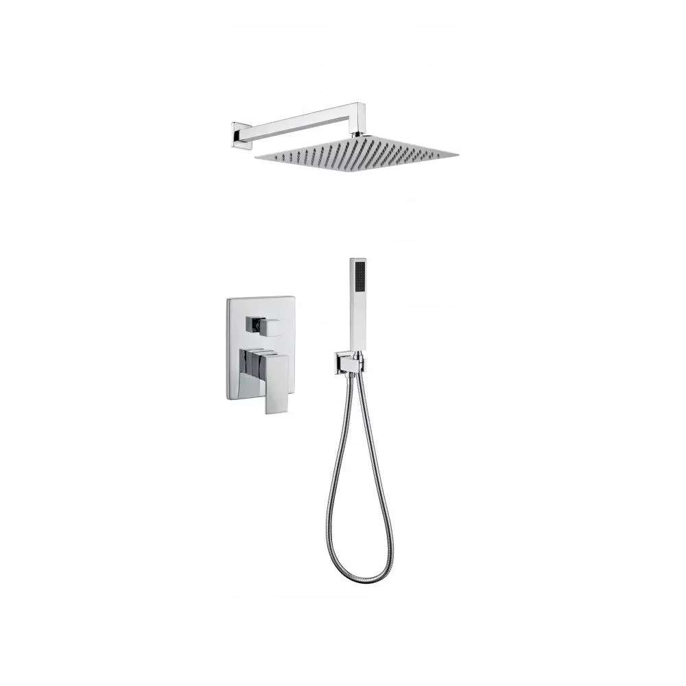 Душевая система встраиваемая (без излива) Grocenberg GB5089CR-3, хром