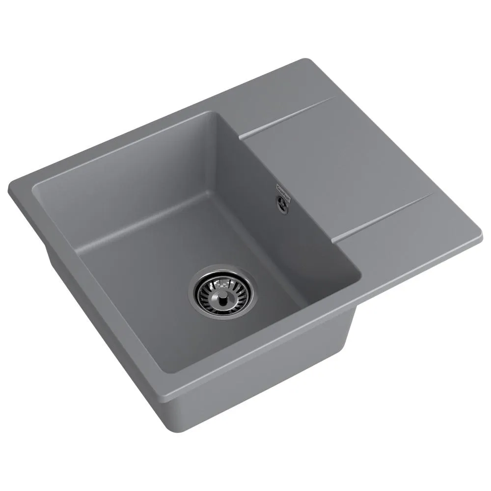 Кухонная мойка GranFest URBAN 258L, темно-серый