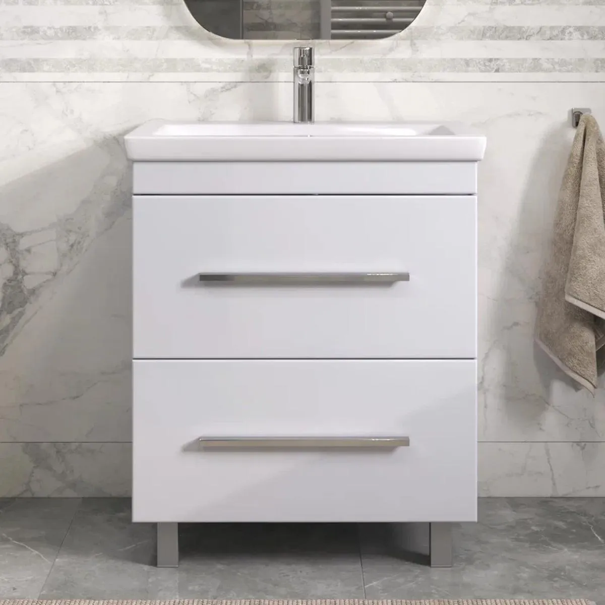 Тумба с раковиной напольная VIGO Land 020, 70 см