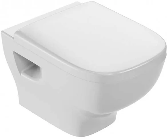 Чаша подвесного унитаза Jacob Delafon Struktura compact (EDF102-00) безободковый