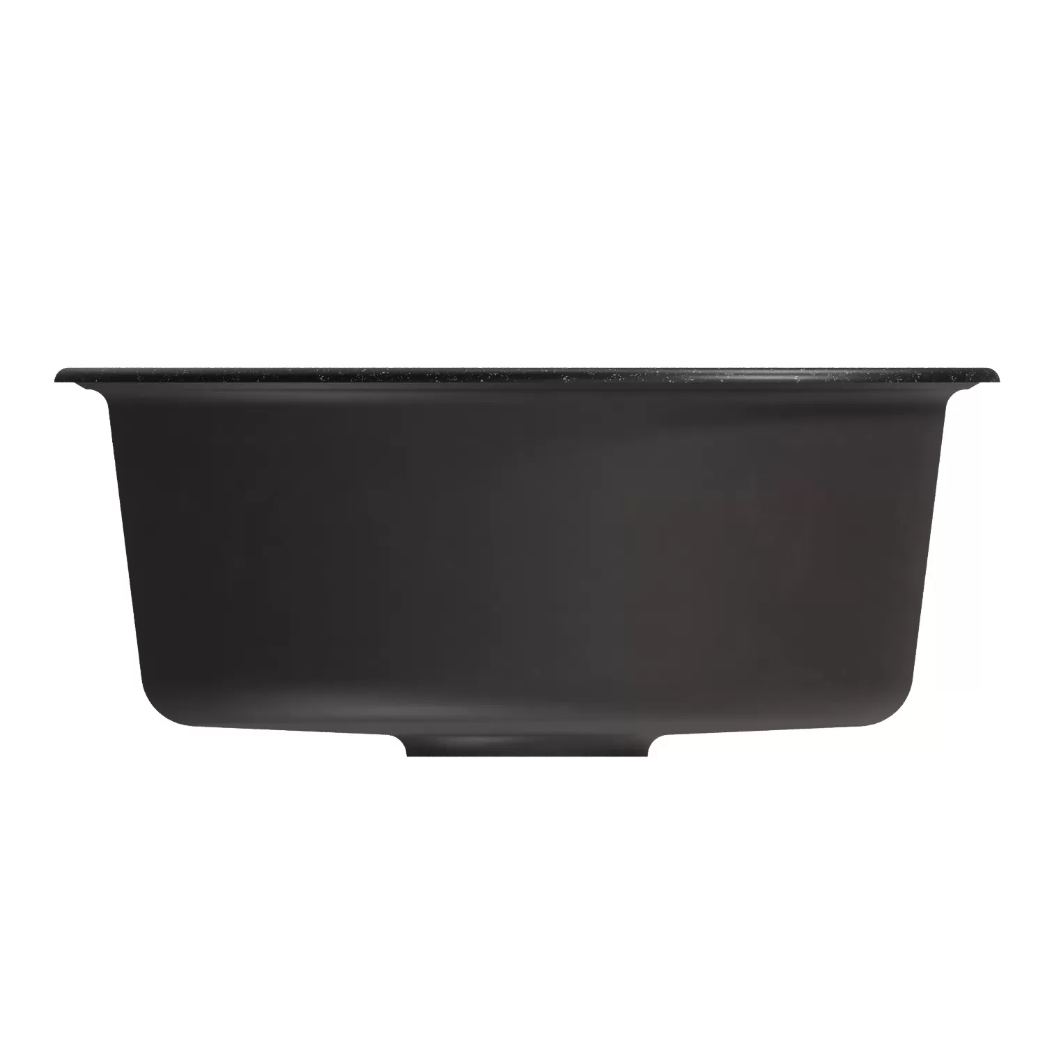 Мойка MIXLINE ML-GM09 круглая, черная (308), 510 мм (глуб. чаши 190) NEW (551797)