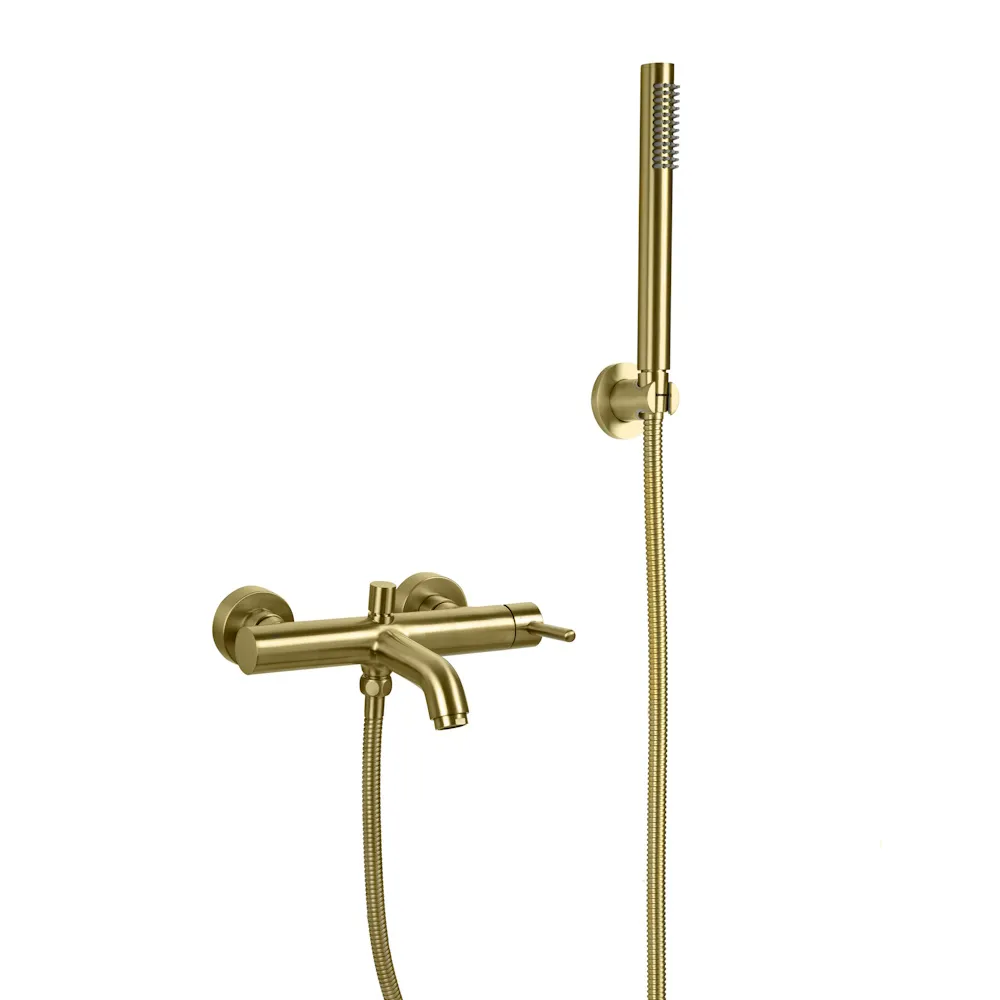 Смеситель для ванны FILARETE Roun FL2120MG, матовое золото