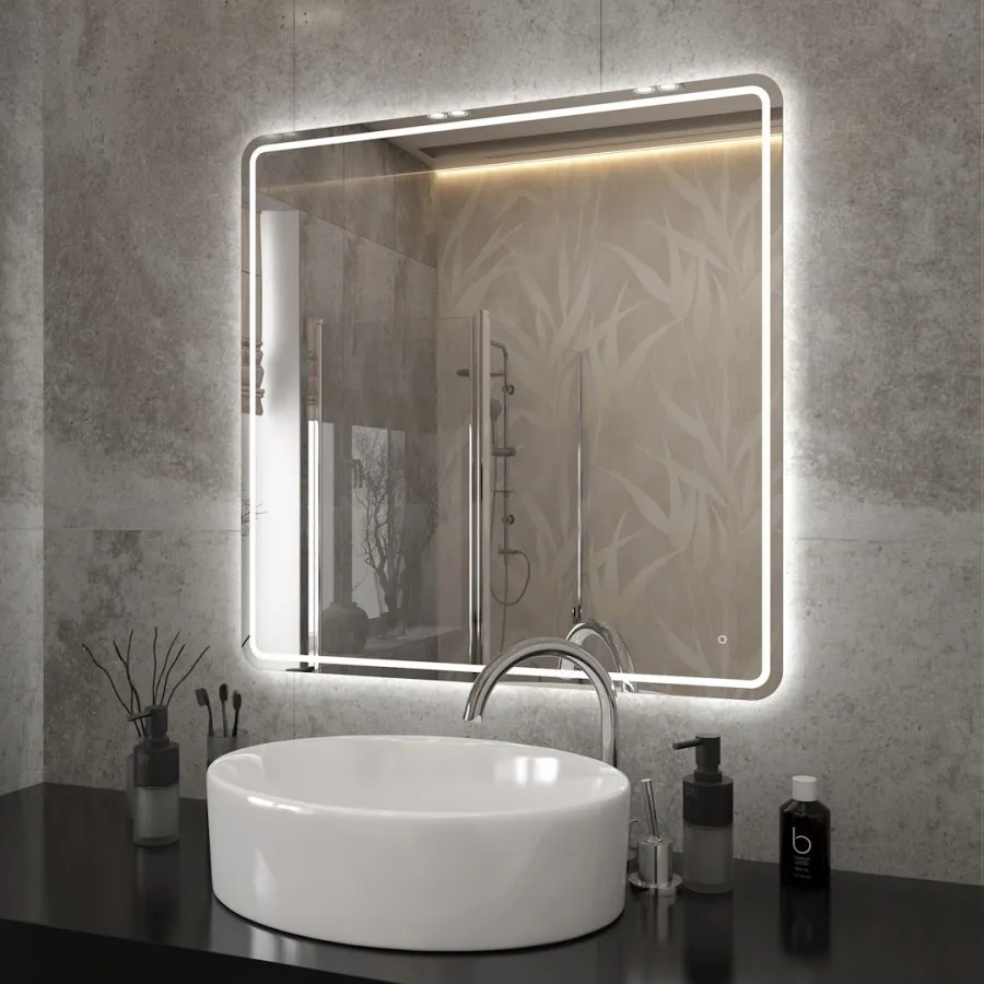 Зеркало Maretti Florenza FL148080P34EL 80x80 см