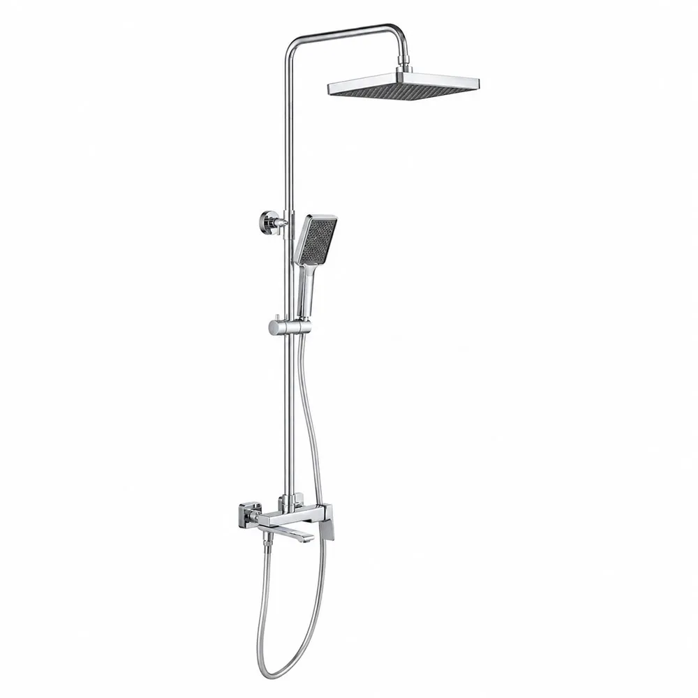 Душевая система FRAP F2484, хром