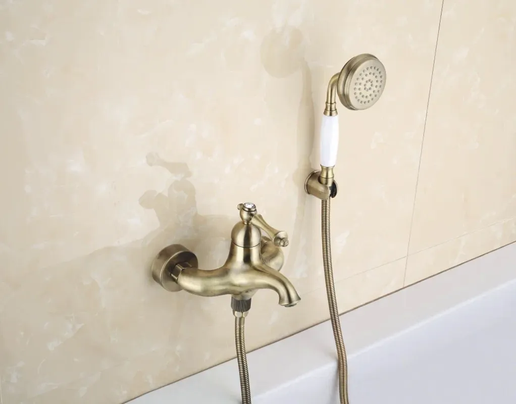 Смеситель для ванны Rose R0102Q, бронза