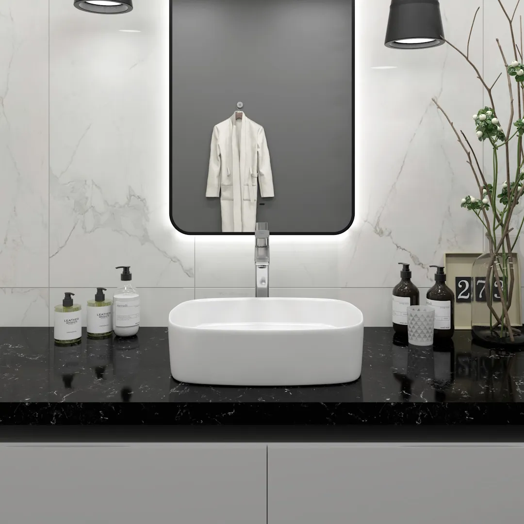 Раковина чаша Maretti FL13NS45-844, белая