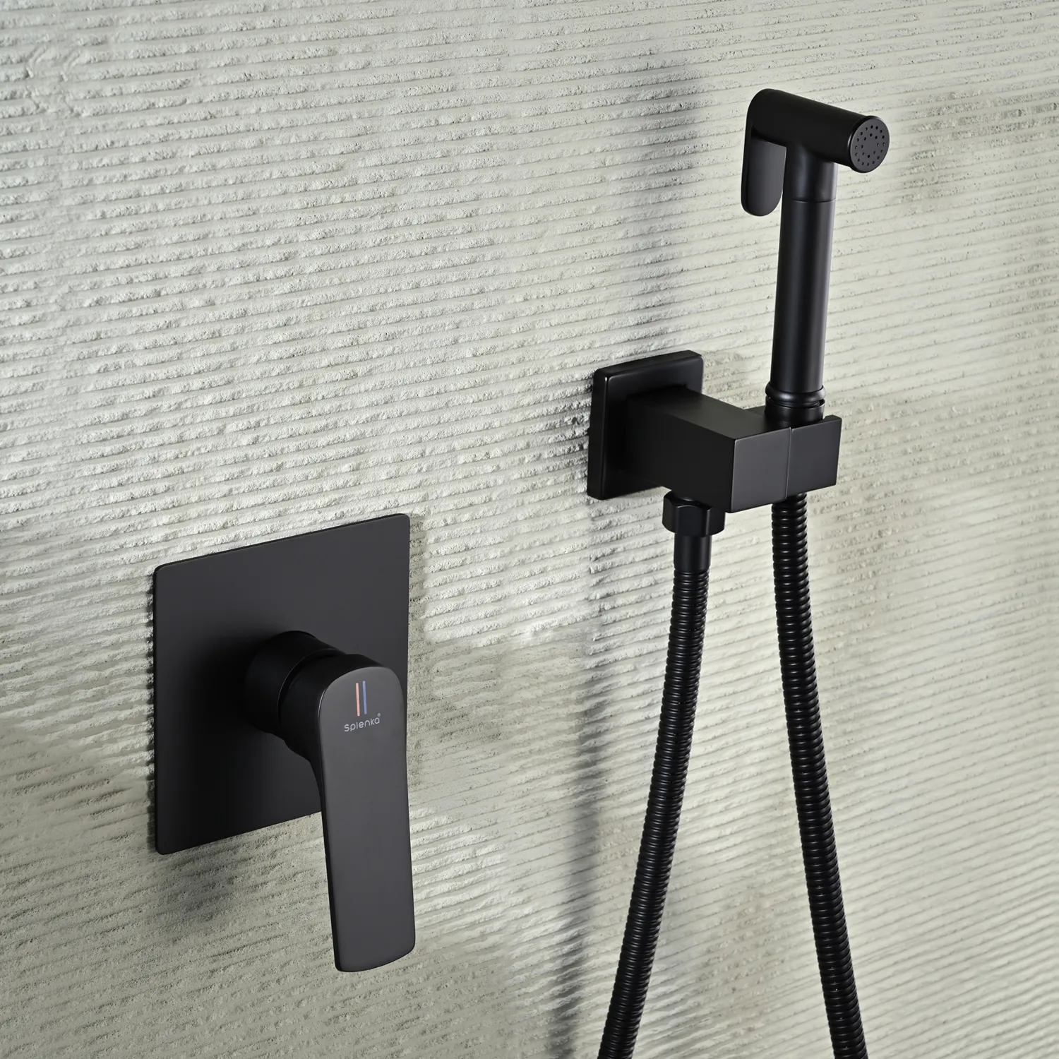 Смеситель Splenka с гигиеническим душем встраиваемый (S30.53.06)