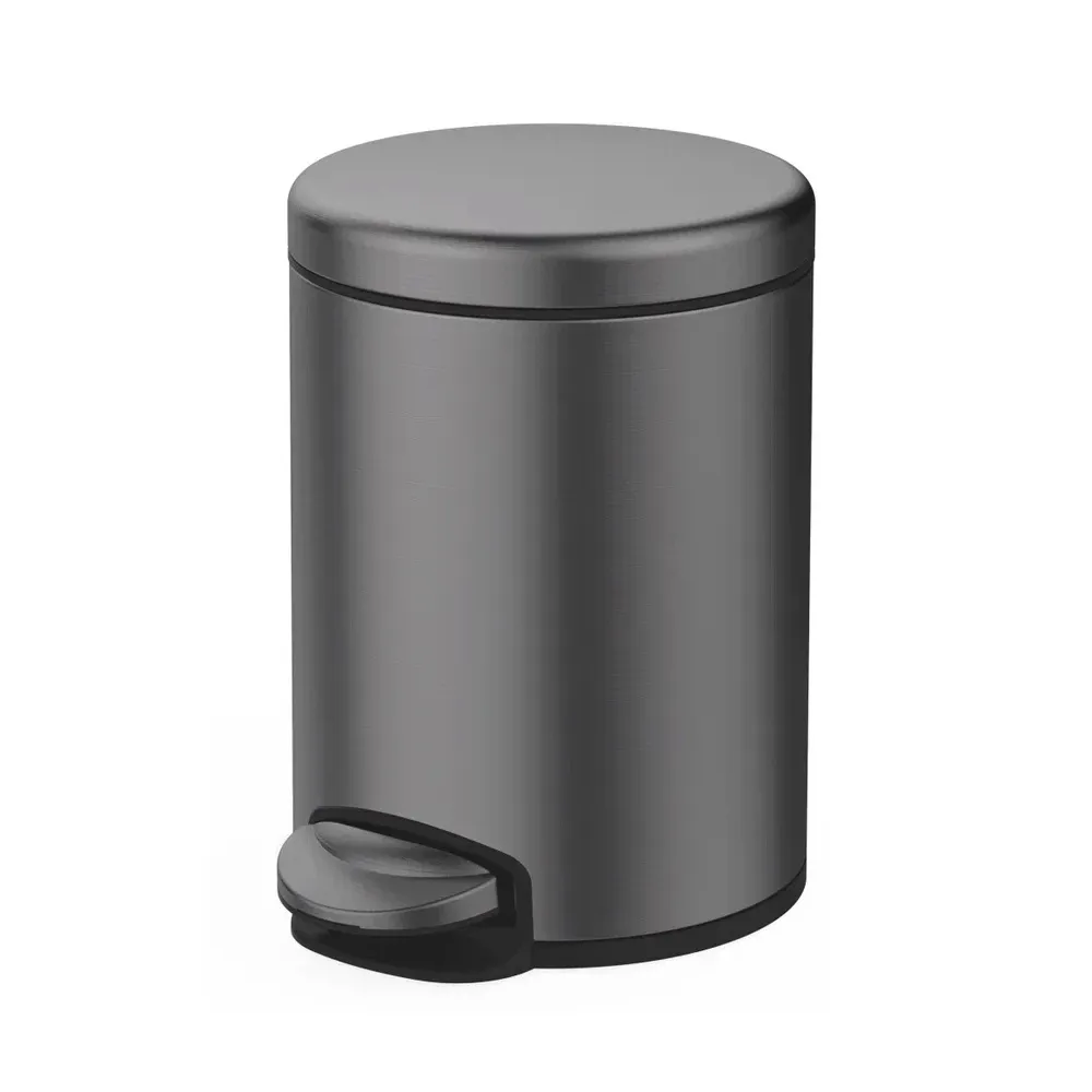 Мусорное ведро Raglo R360.106.09 с педалью для открывания, графит