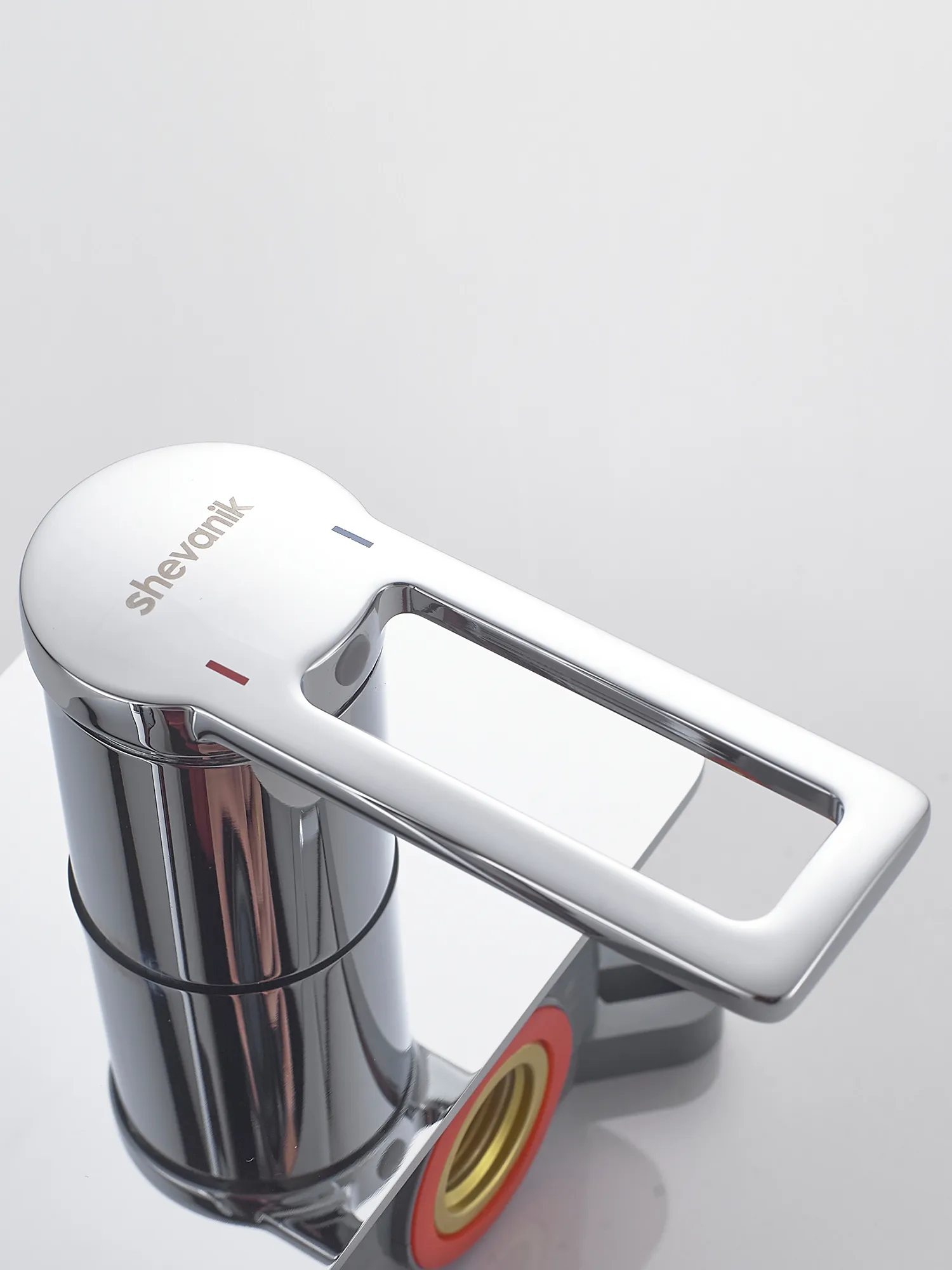 Смеситель для раковины встраиваемый Shevanik S4841, хром