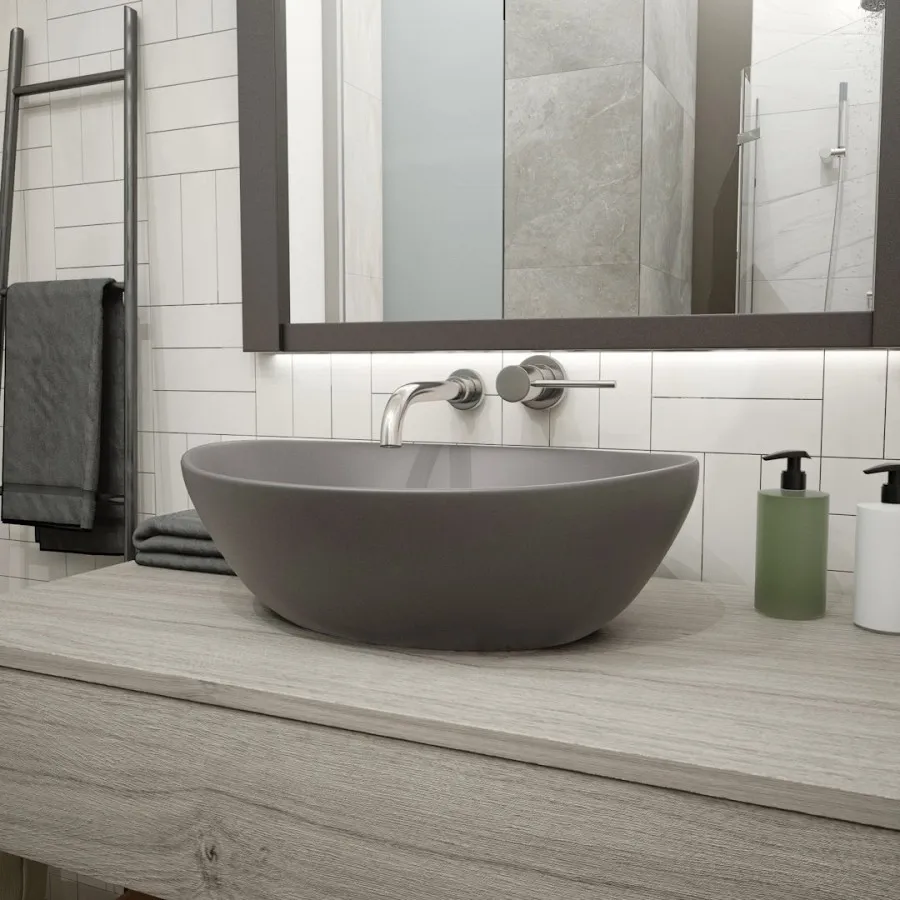 Раковина чаша Maretti EN13NS87-985, серая