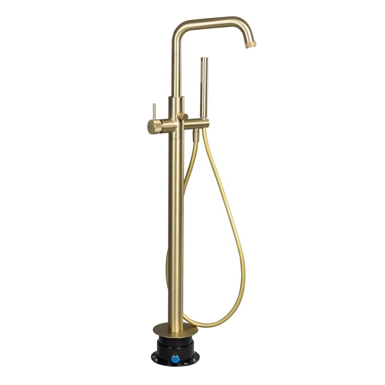 Смеситель для ванны Splendy Passion на 2 потребителя золото матовое брашированное (PA203H1K229GM)