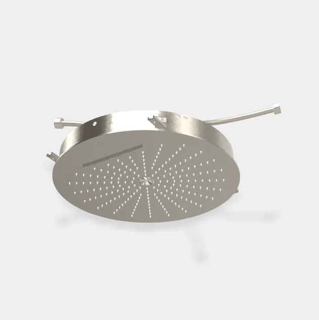 Верхний душ Fima Carlo Frattini Showerhead 400х400, никель брашированный (F5911SN)