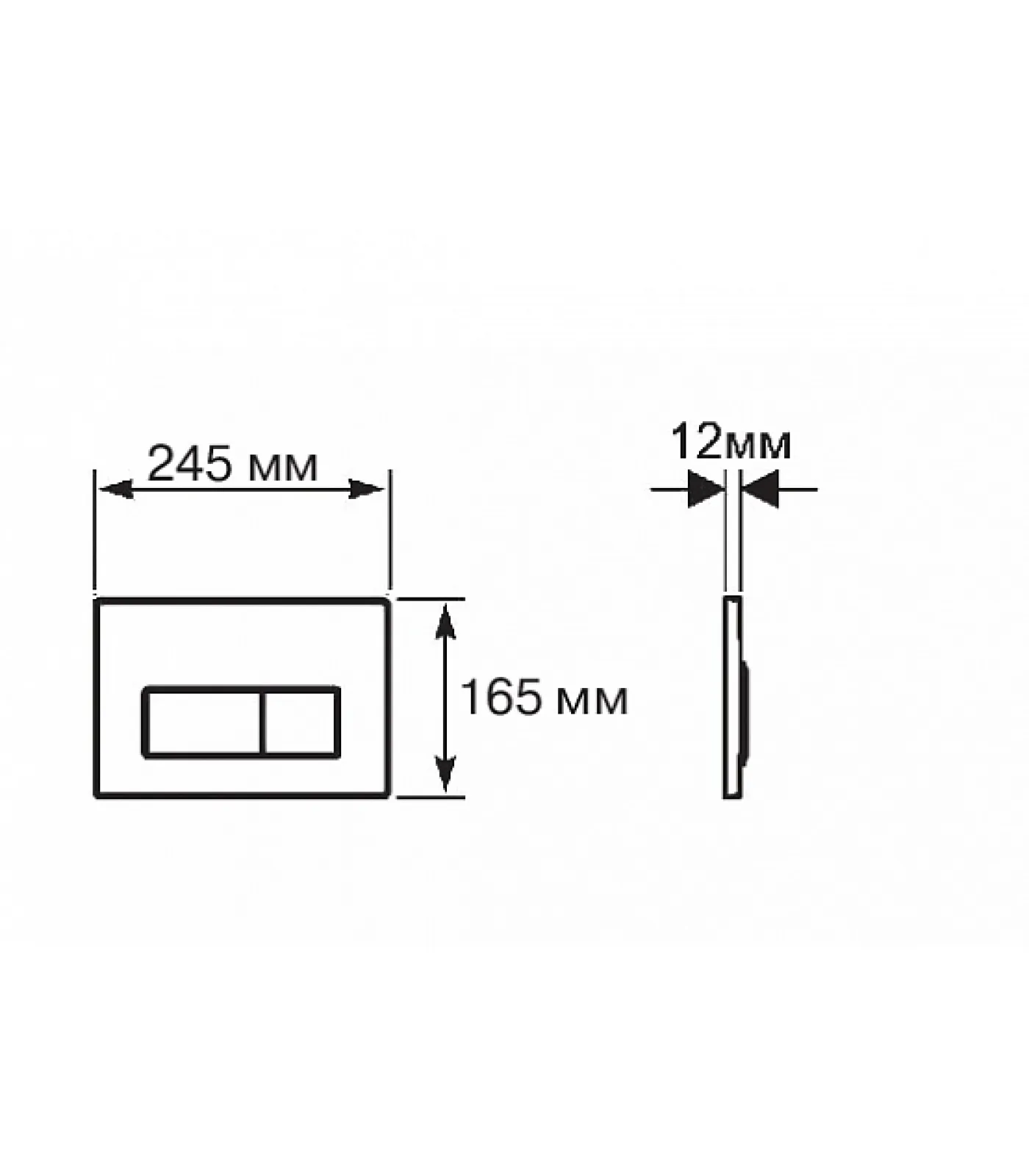 Set AQUATEK КЛАССИК (рама AQUATEK Standard INS-0000012 с звукоиз.прокладкой+крепеж KKI-0000002+кнопкаKDI-0000017+унитаз КЛАССИК AQ1111-00 с крышкой