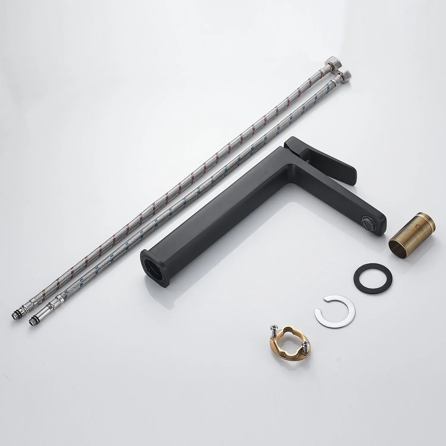 Смеситель для раковины Shevanik S9911H, черный