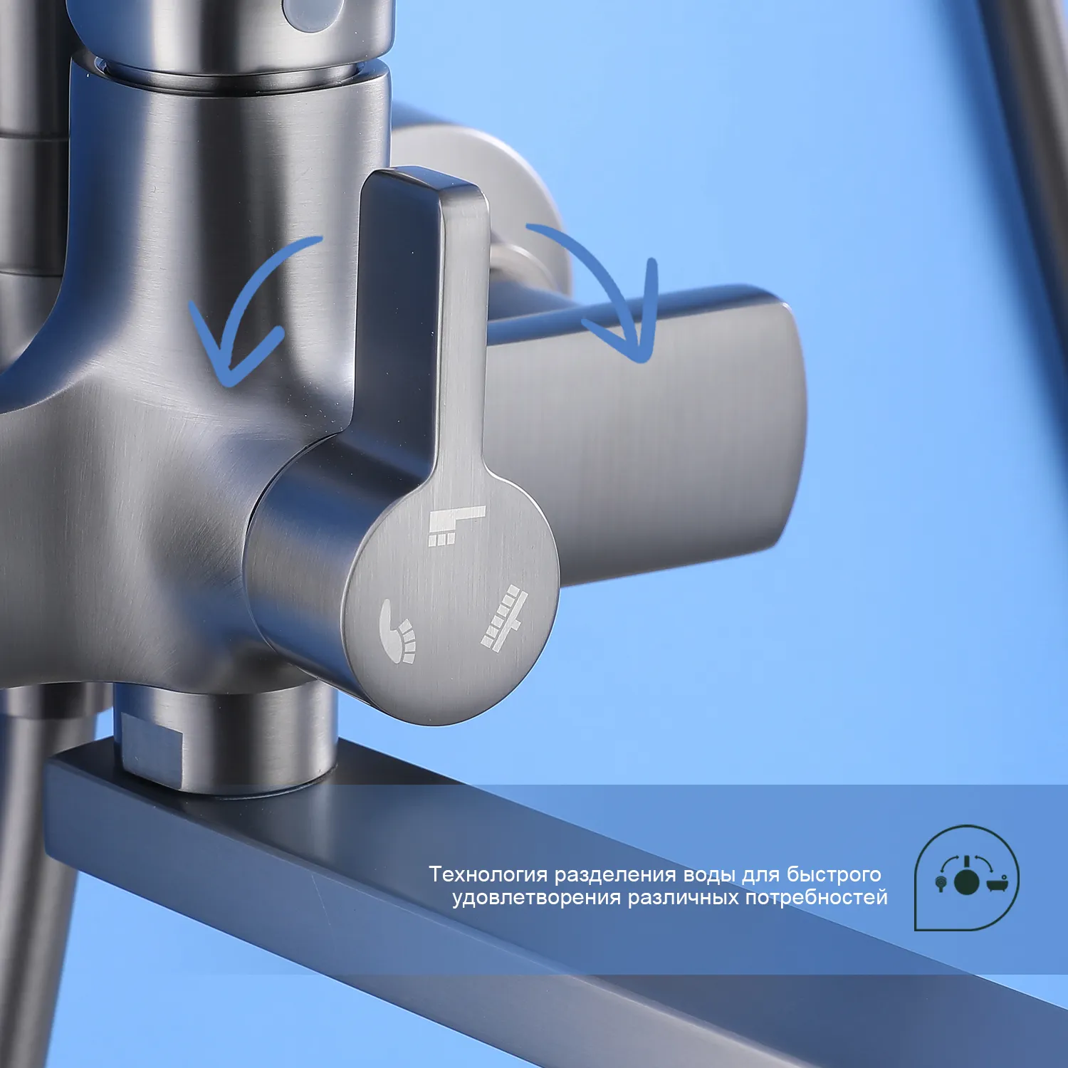 Душевая система Splenka для ванны и душа (S30.24.09)