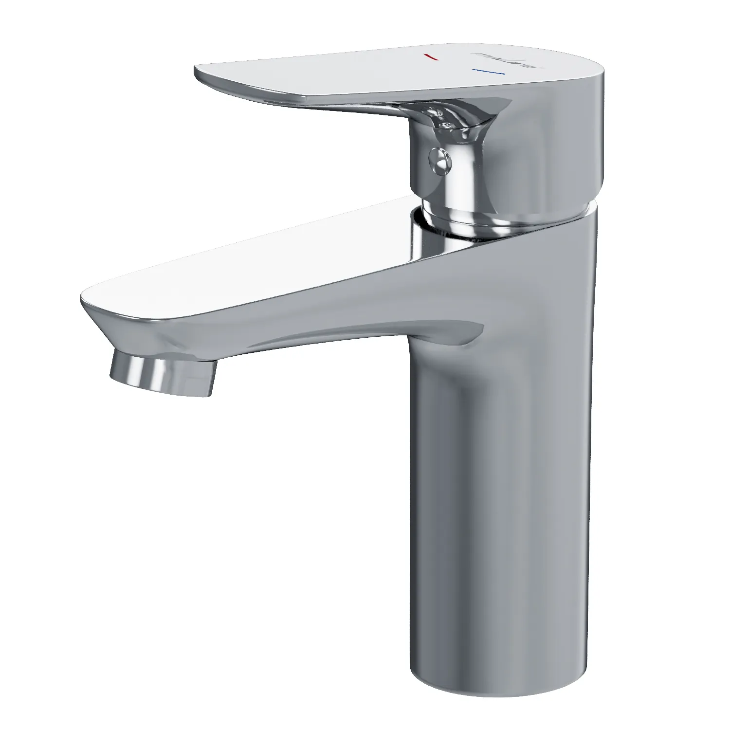 Смеситель для раковины 35k MIXLINE МЛ14-04 (ML14-04) б/отв п/гайку (без подводки) (556599)