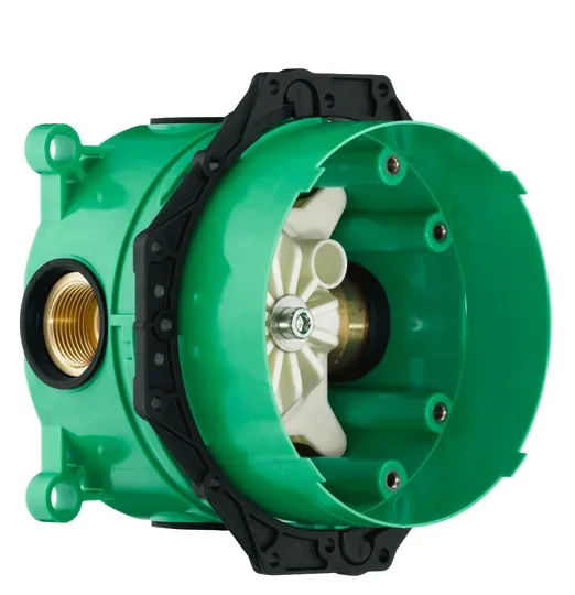 15714000S Set HG Ecostat Square термостатический смеситель для душа (15714000+01800180)