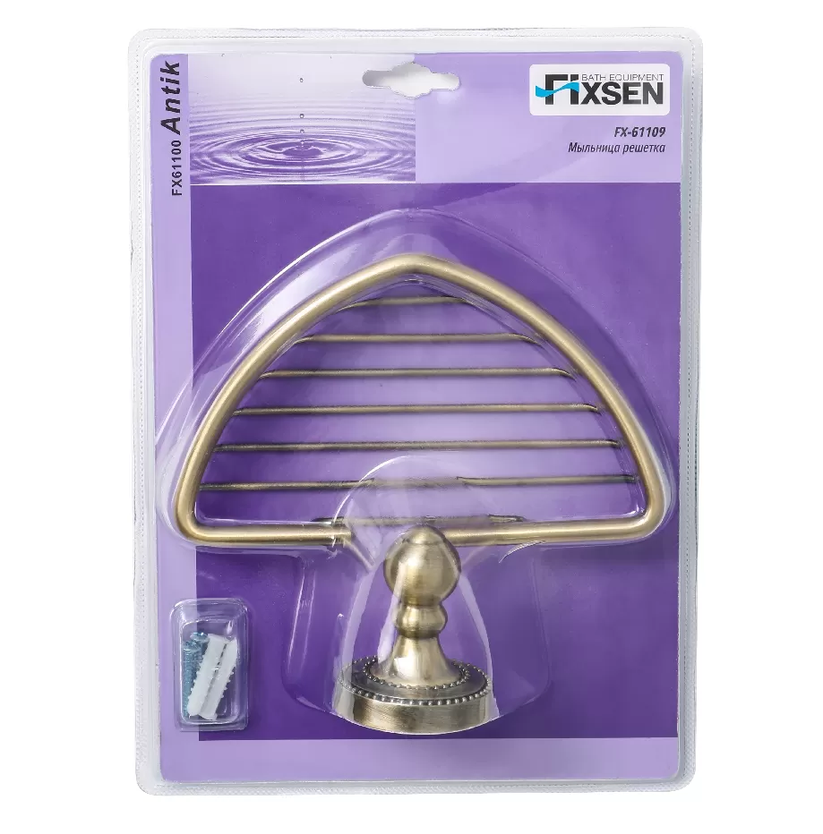 Мыльница FIXSEN Antik решетка (FX-61109)