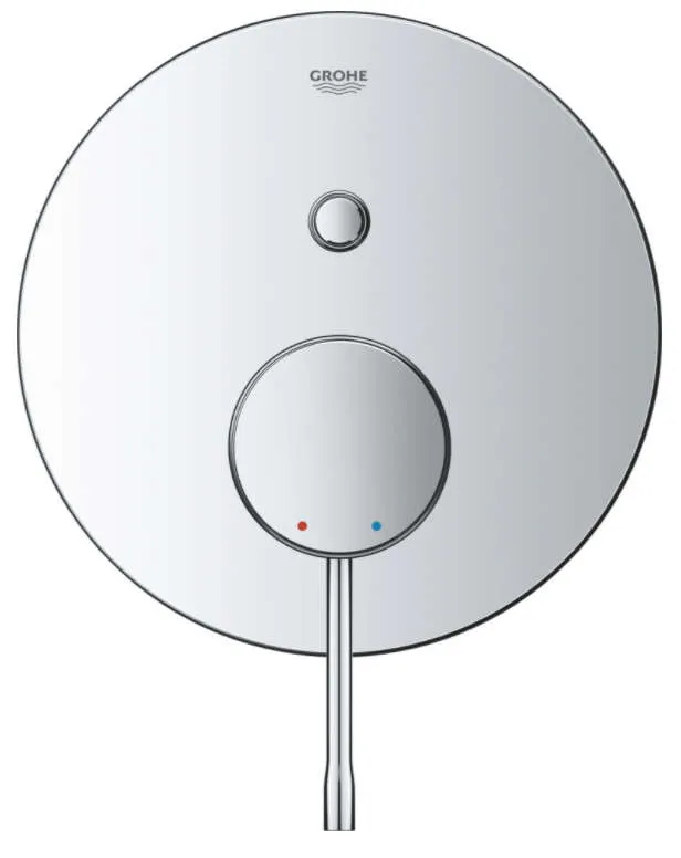 Смеситель для ванны GROHE Essence New встраиваемый без излива, хром (арт. 24058001)