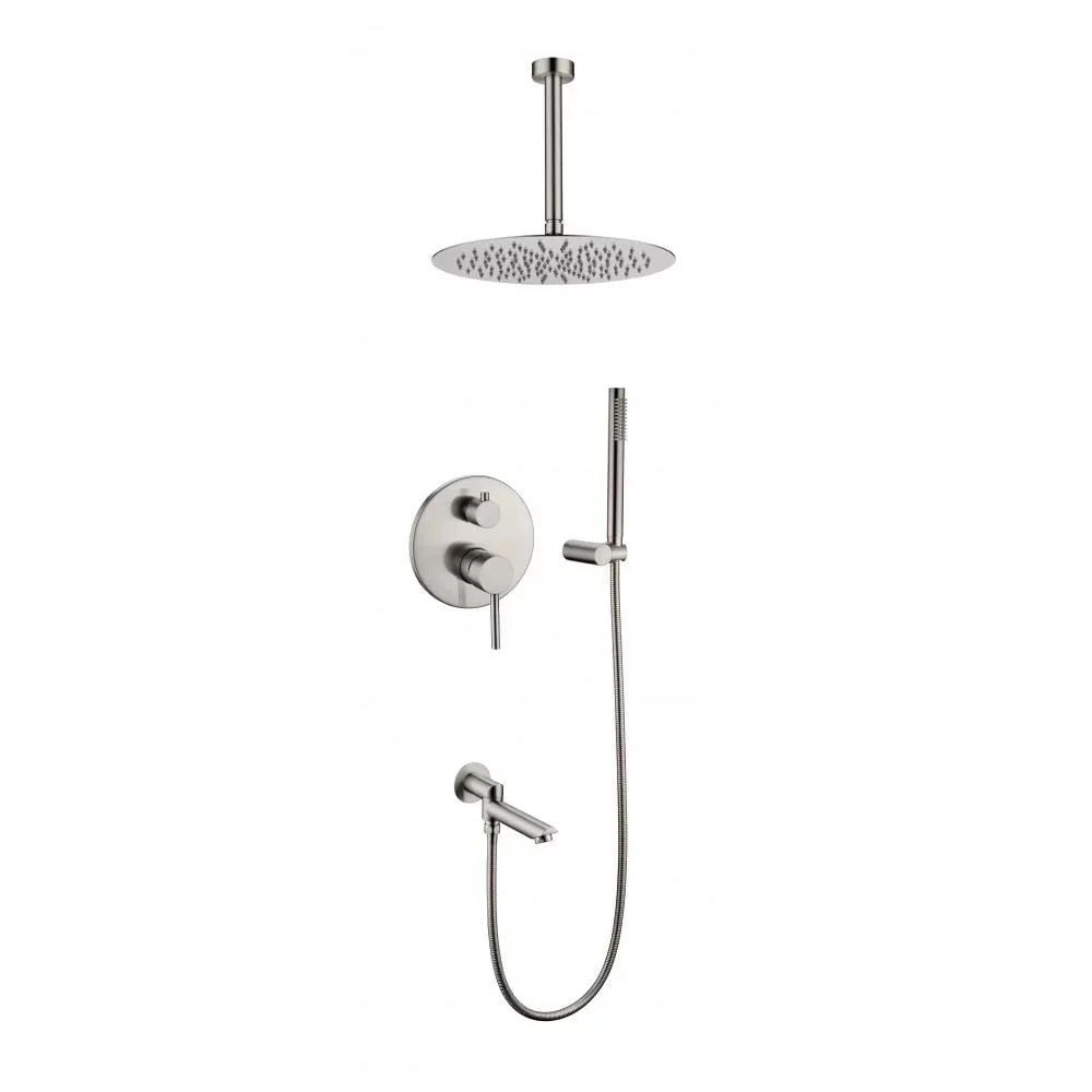 Душевая система встраиваемая Grocenberg GB5099NK-2, никель