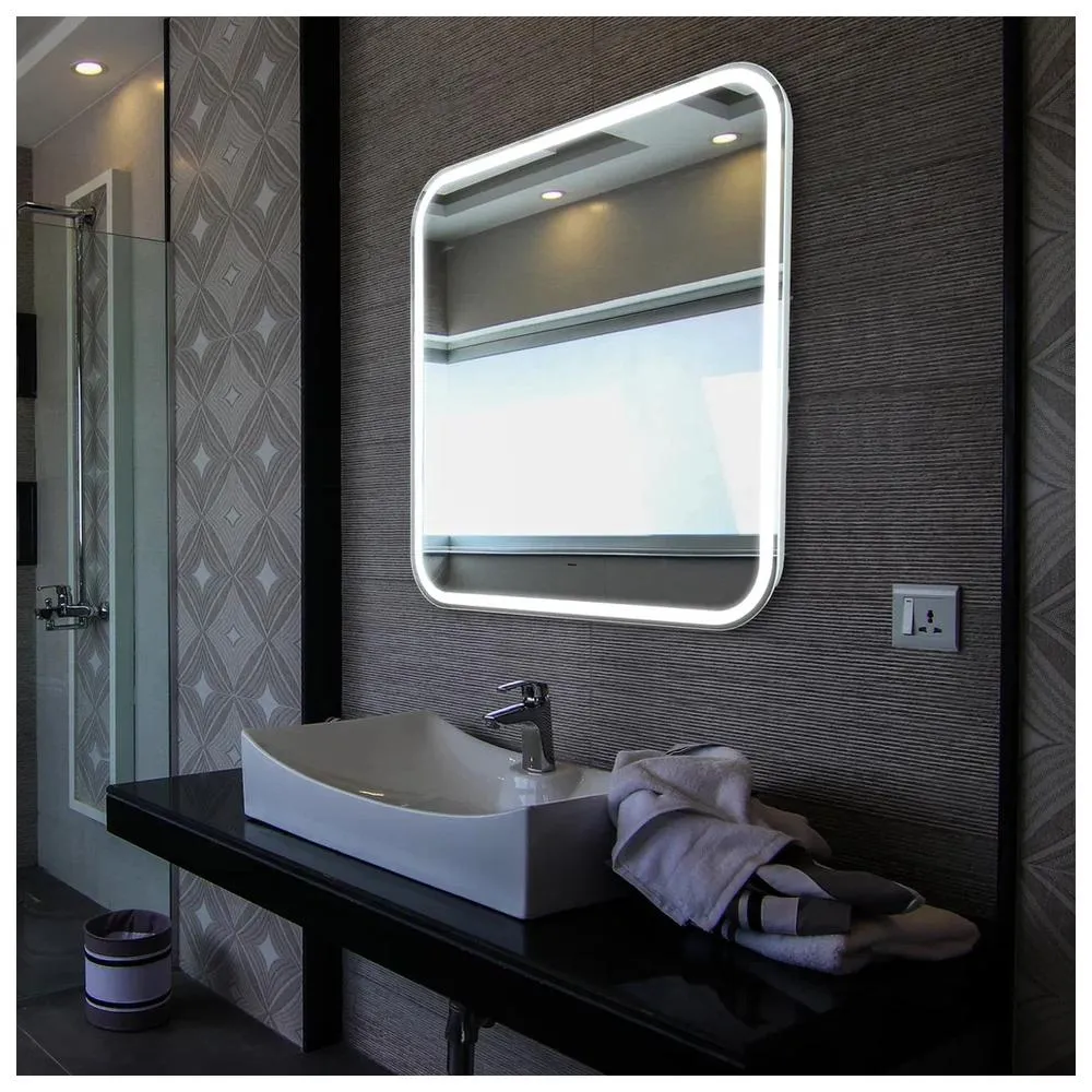 Зеркало Silver Mirrors Stiv neo 800х800 (бесконтактный сенсор)