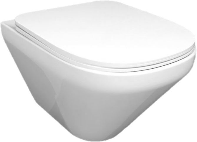 E77725-0 JACOB DELAFON Modern life подвесной унитаз, белый без крышки