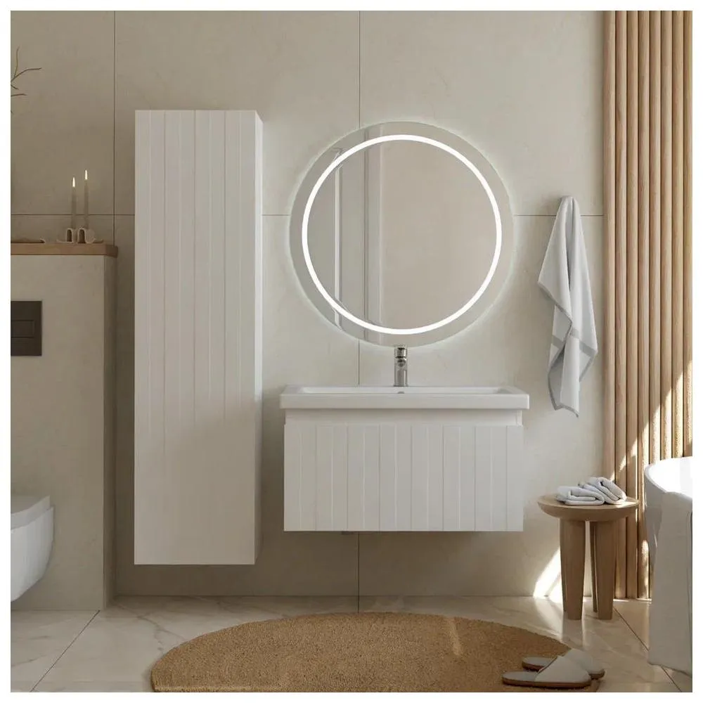 Тумба с раковиной напольная VIGO Finlay 333-com, 80 см