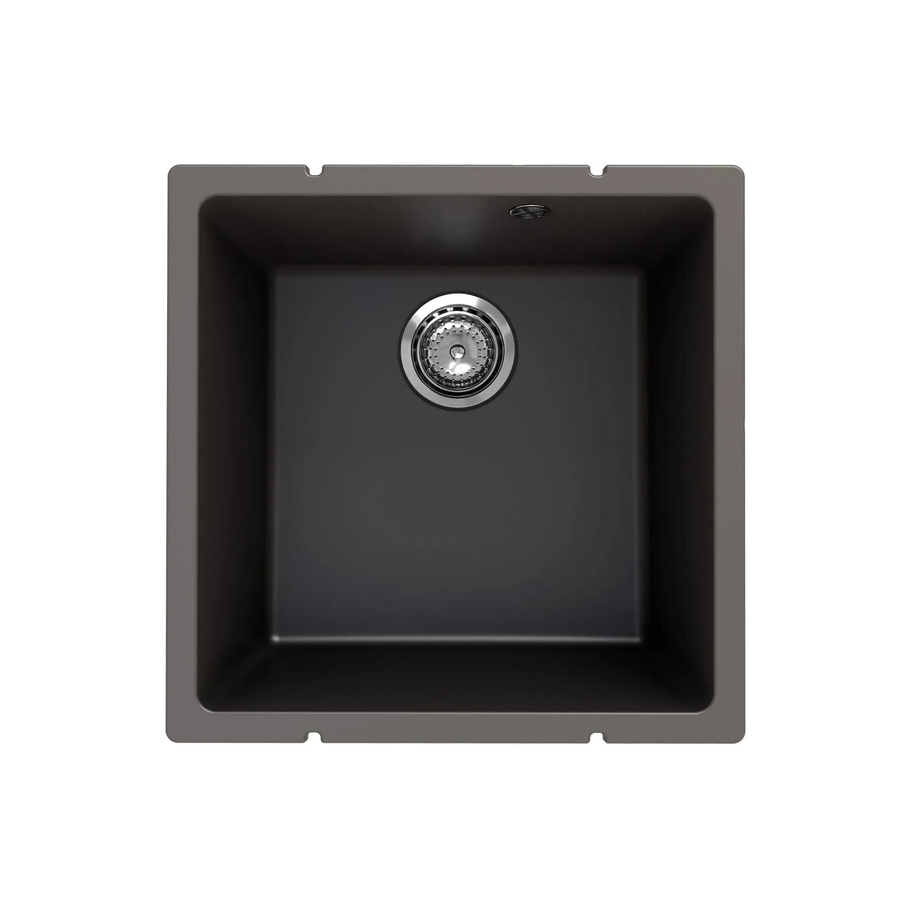 Кухонная мойка Ulgran Quartz Under 400-09, асфальт