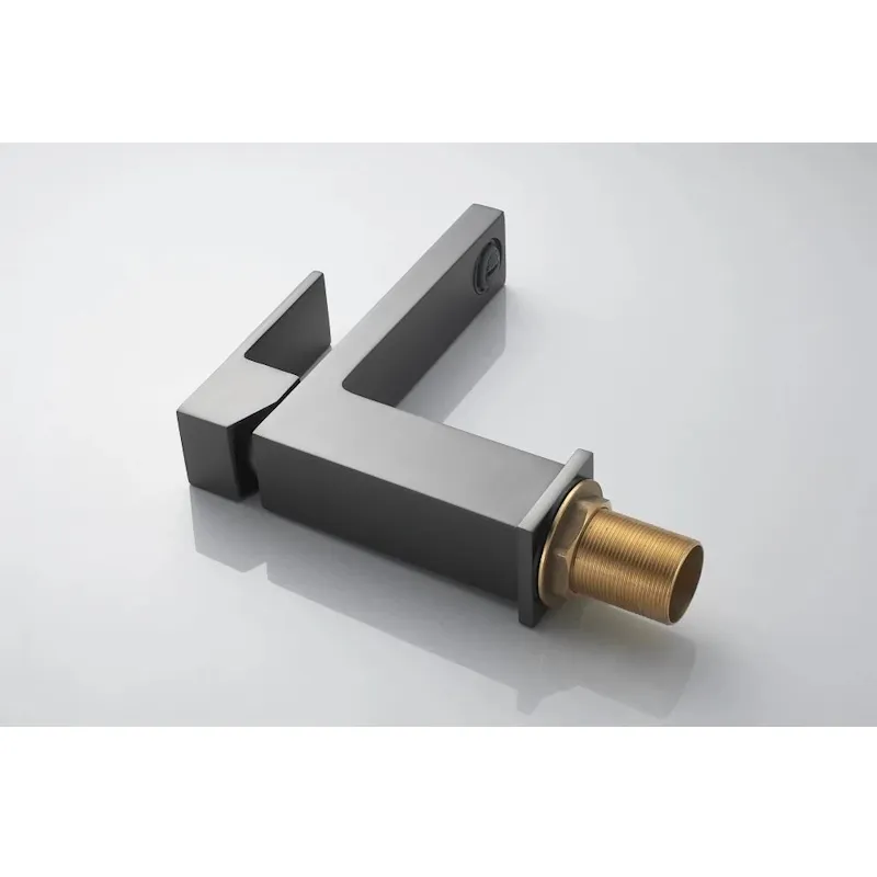 Cмеситель для раковины Knotlor KN-20/GM, оружейная сталь