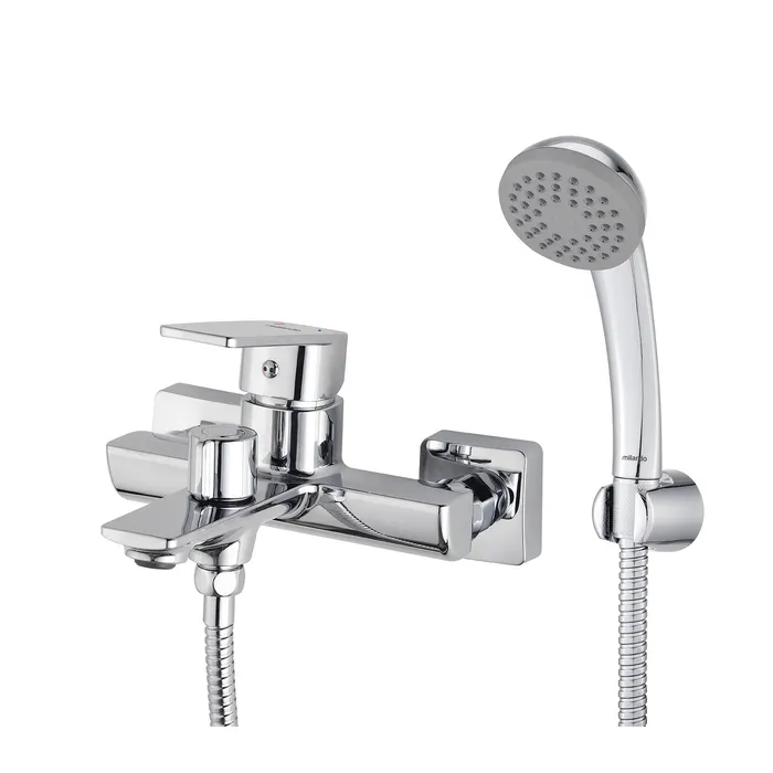 Смеситель для ванны,хром глянцевый, Poli, Milardo (POLSB00M02)