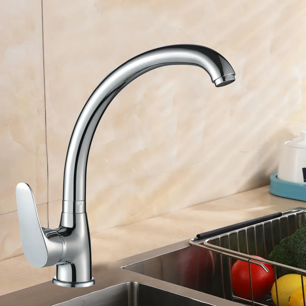 Смеситель для кухни WesnaArt OCEAN OCE12-120, хром