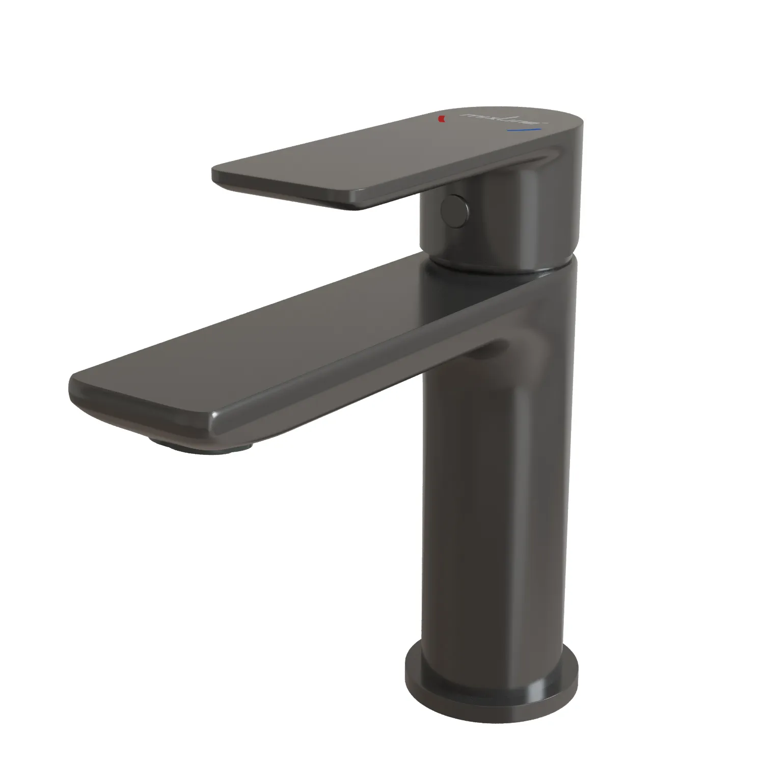 Смеситель для раковины 35k MIXLINE МЛ33-04Г(ML33-04GR) "Сити" ГРАФИТ (556598)