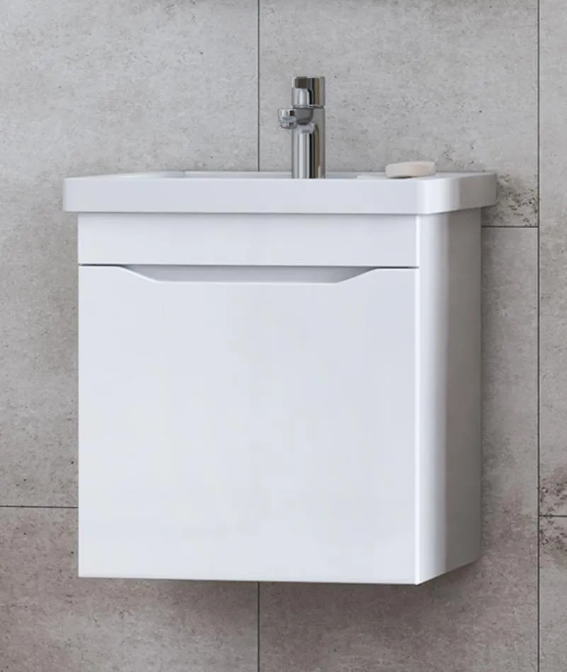 Тумба с раковиной подвесная VIGO Grani tp.GRI.FOS.50.1Y, 50 см