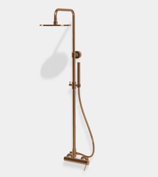 Душевая стойка Fima Carlo Frattini Shower column, янтарная бронза (F3035/2ZL)