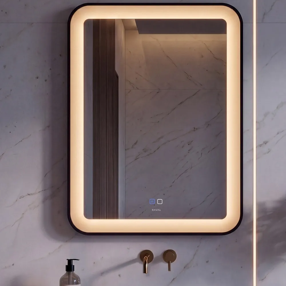 Зеркало RAVAL Практика LED-00003248, 60 см