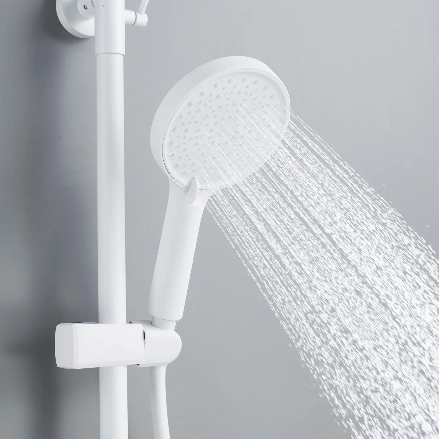 Душевая система Shevanik S4726C, белый