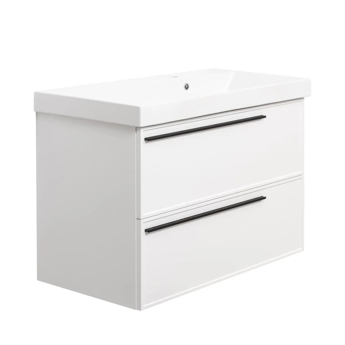 Тумба под раковину подвесная La Fenice Elba TWIN FNC-01-ELB-B-90-2, белая