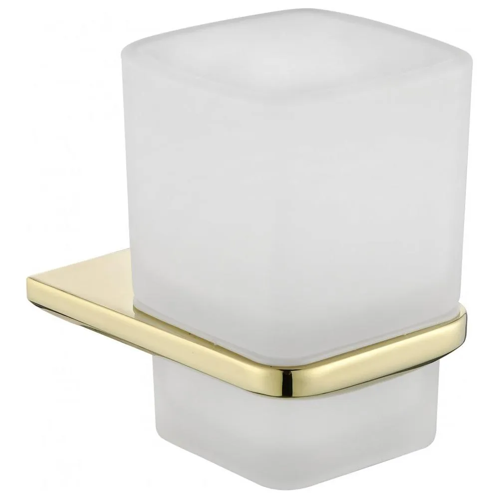 Стакан для ванной комнаты Grocenberg AC0053GO, золото