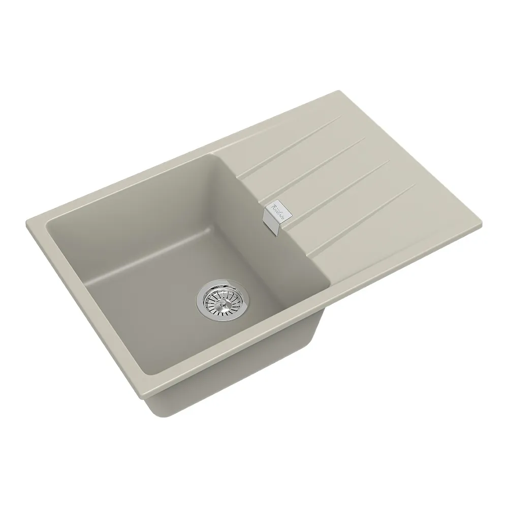 Кухонная мойка Rivelato RAUM RM-78, темно-бежевый