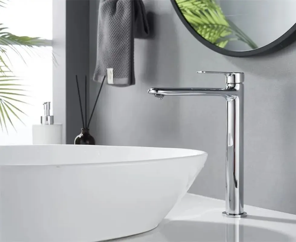 Смеситель для раковины высокий Maretti Aria AR32RF845-V, хром