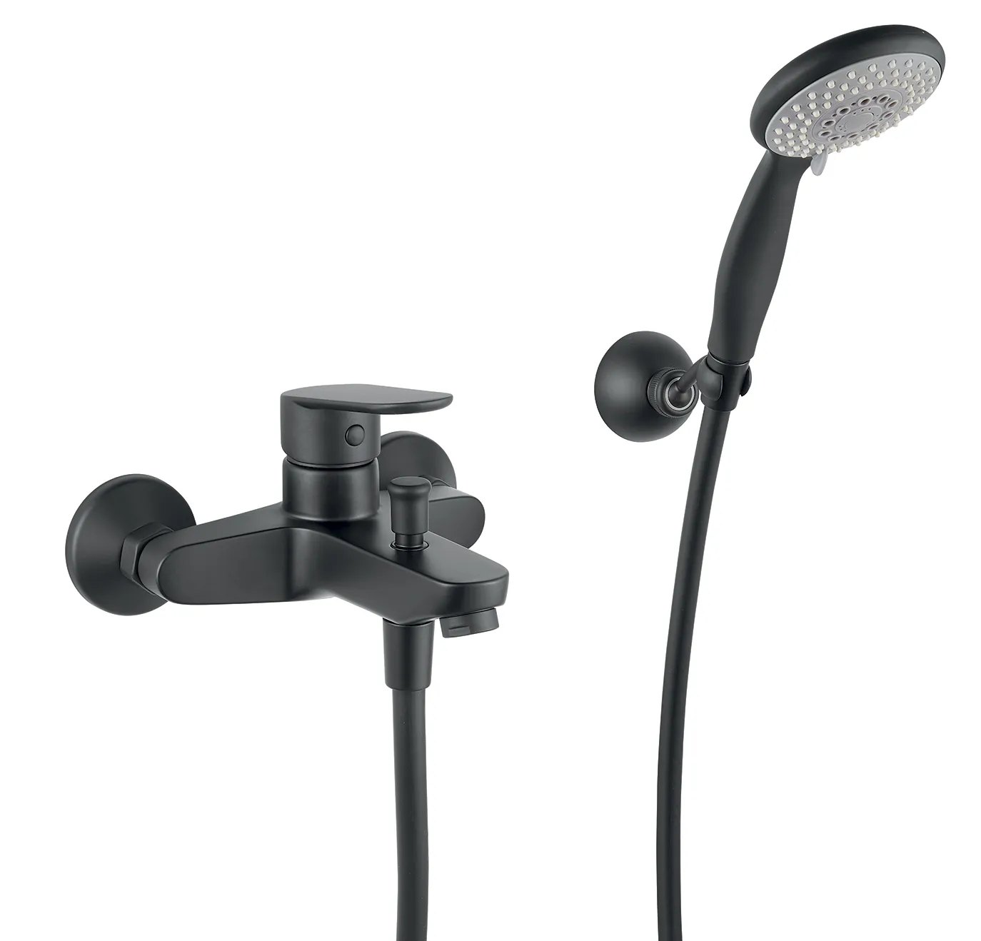 Смеситель для ванны Fiore KEVON BLACK MATT 81NN8150, черный