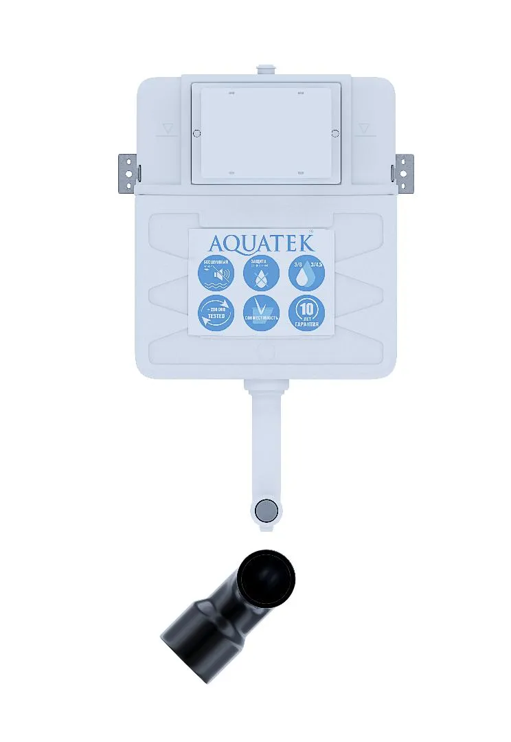 INS-0000019 Aquatek Смывной бачок скрытого монтажа для приставных унитазов.