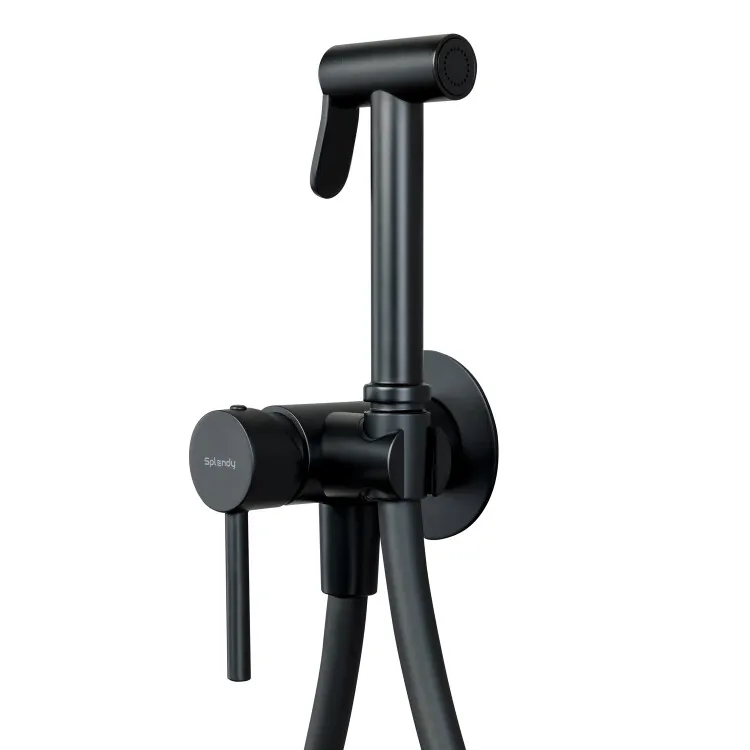 Гигиенический душ Splendy Joy черный матовый (JO219YU1KLBM)