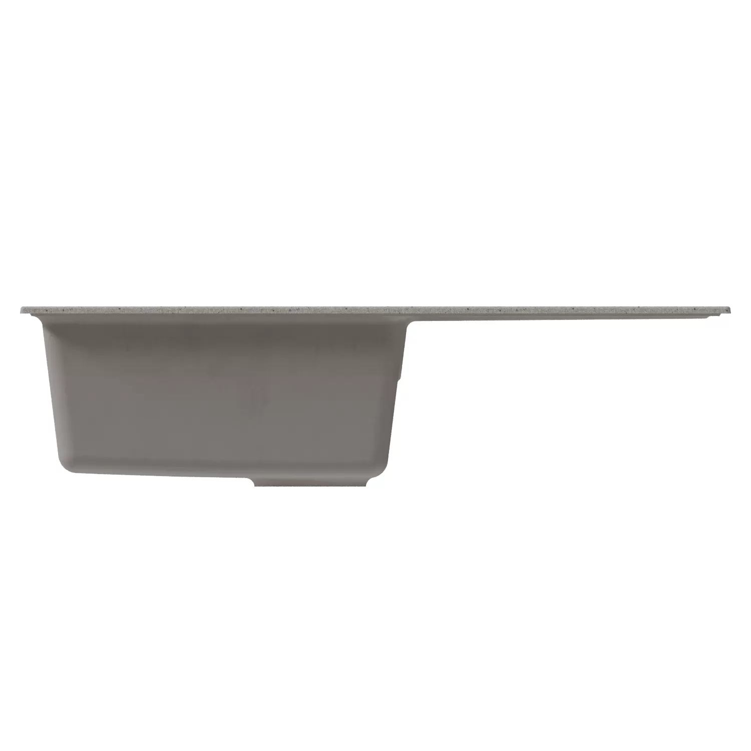 Мойка MIXLINE ML-GM20 с крылом, серая (310), 830*480*190мм NEW (552002)