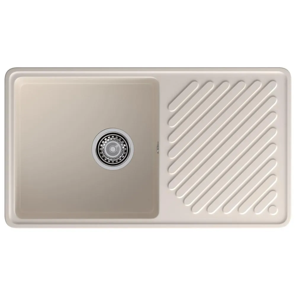 Кухонная мойка GranFest QUARZ 53, белый