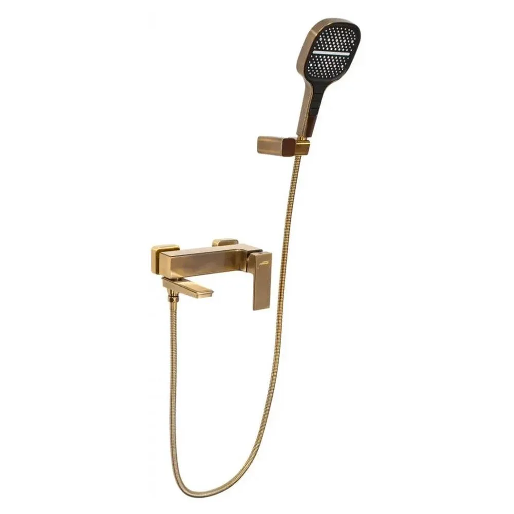 Смеситель для ванны Hansberge H4070BR, бронза