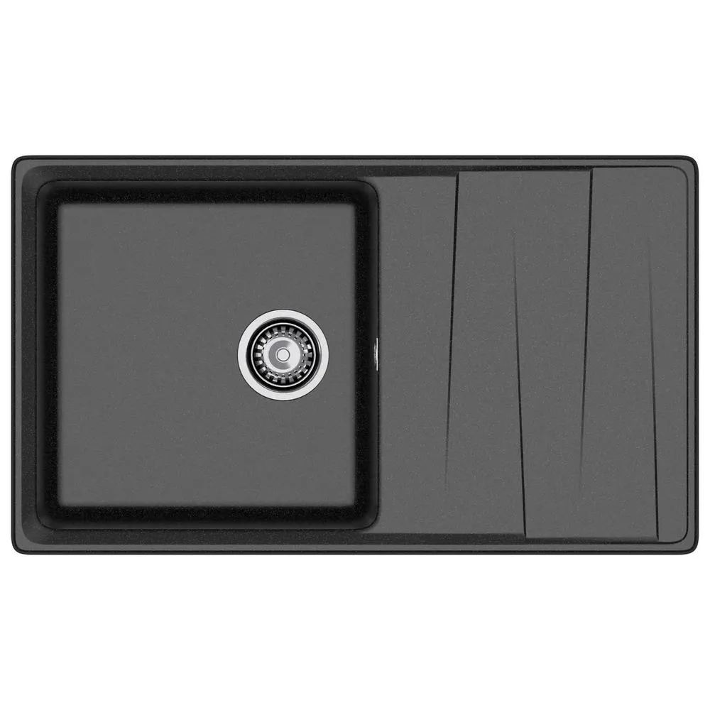 Кухонная мойка GranFest LEVEL 860L, черный