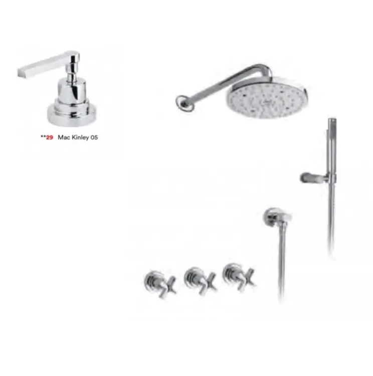 Душевой комплект Nicolazzi Mac Kinley 05, хром (2233EXT CR 29)