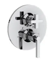 Смеситель для душа Nicolazzi Termostatico, Polished Nichel (4909EXT NL B2)