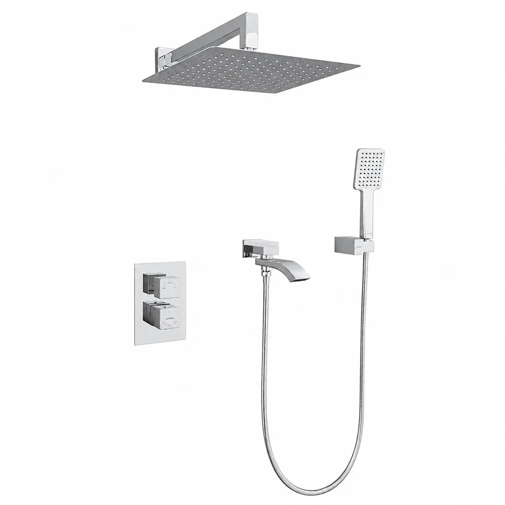 Душевая система встраиваемая GAPPO G7107-40, хром